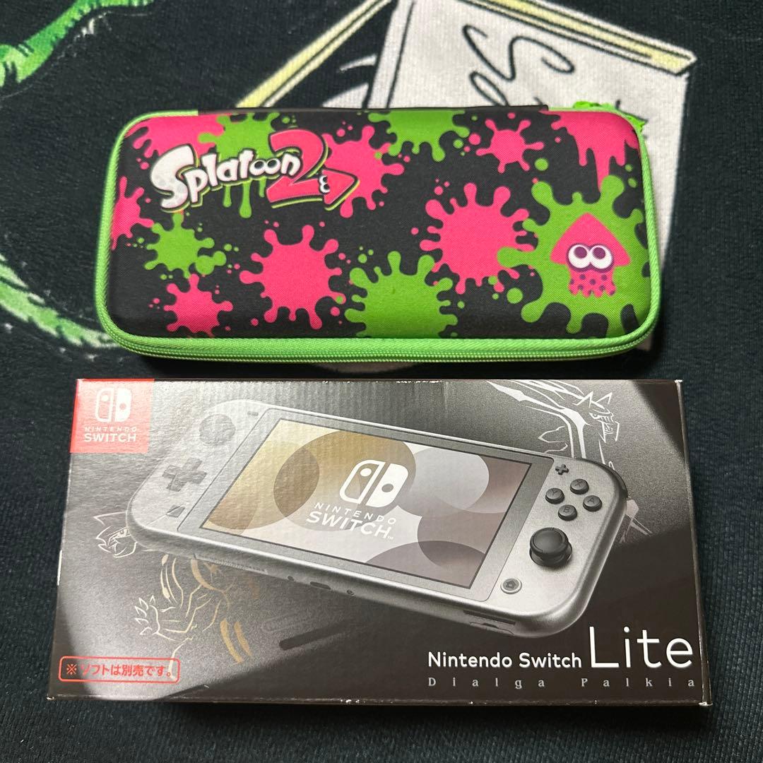 d*9様 Nintendo Switch Lite 本体 パルキア ディアルガ