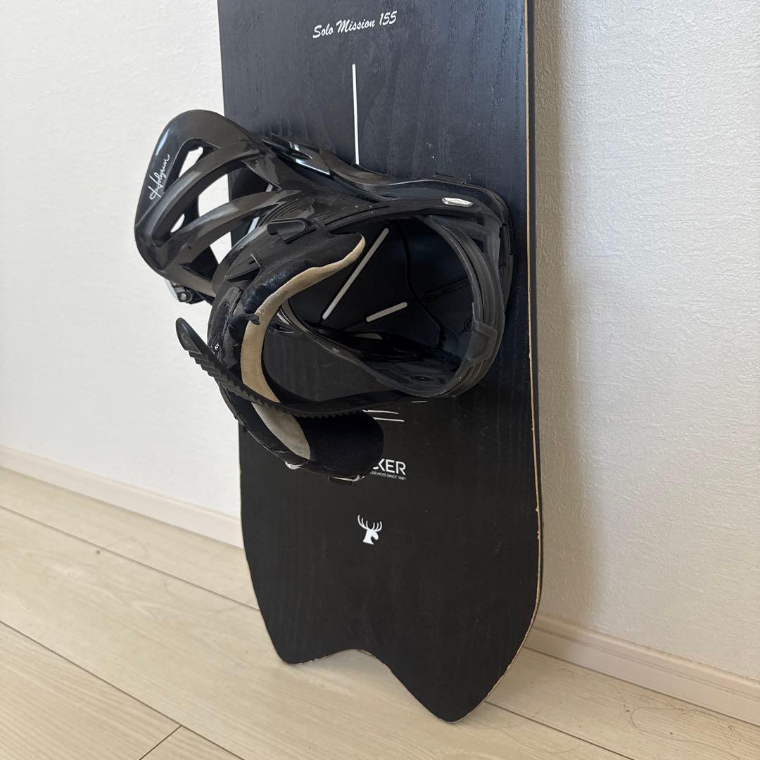 NIDECKER solo mission スノーボード　パウダー　155