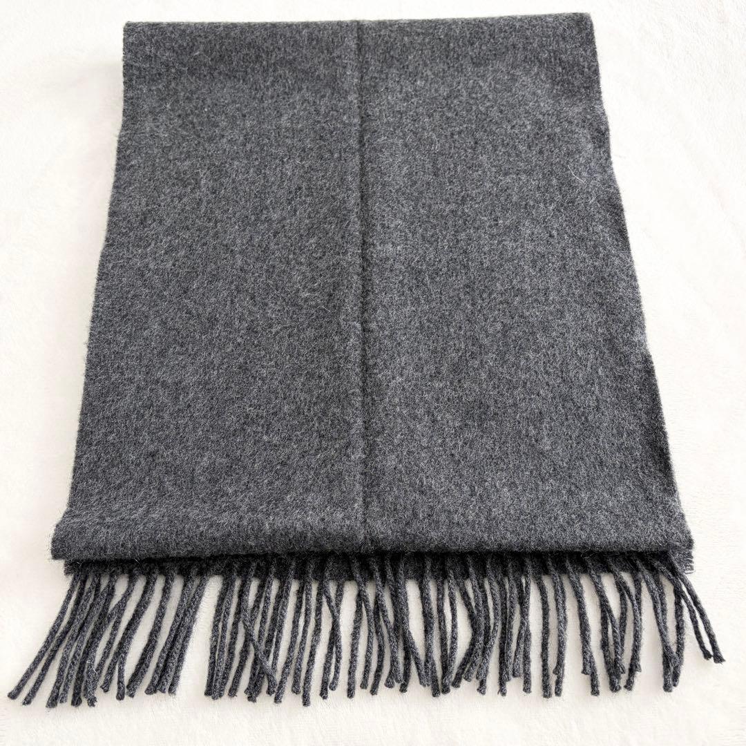 極美品★BURBERRY バーバリー マフラー ホースロゴ カシミヤ100%