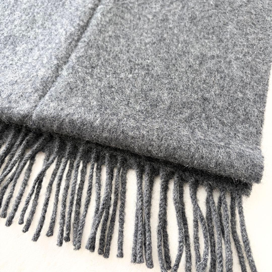 極美品★BURBERRY バーバリー マフラー ホースロゴ カシミヤ100%