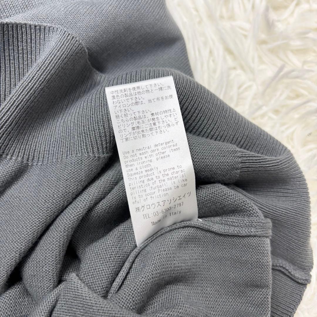 新品タグ付き！ARCODIO アルコディオ コットンニット 半袖 ポロシャツ M