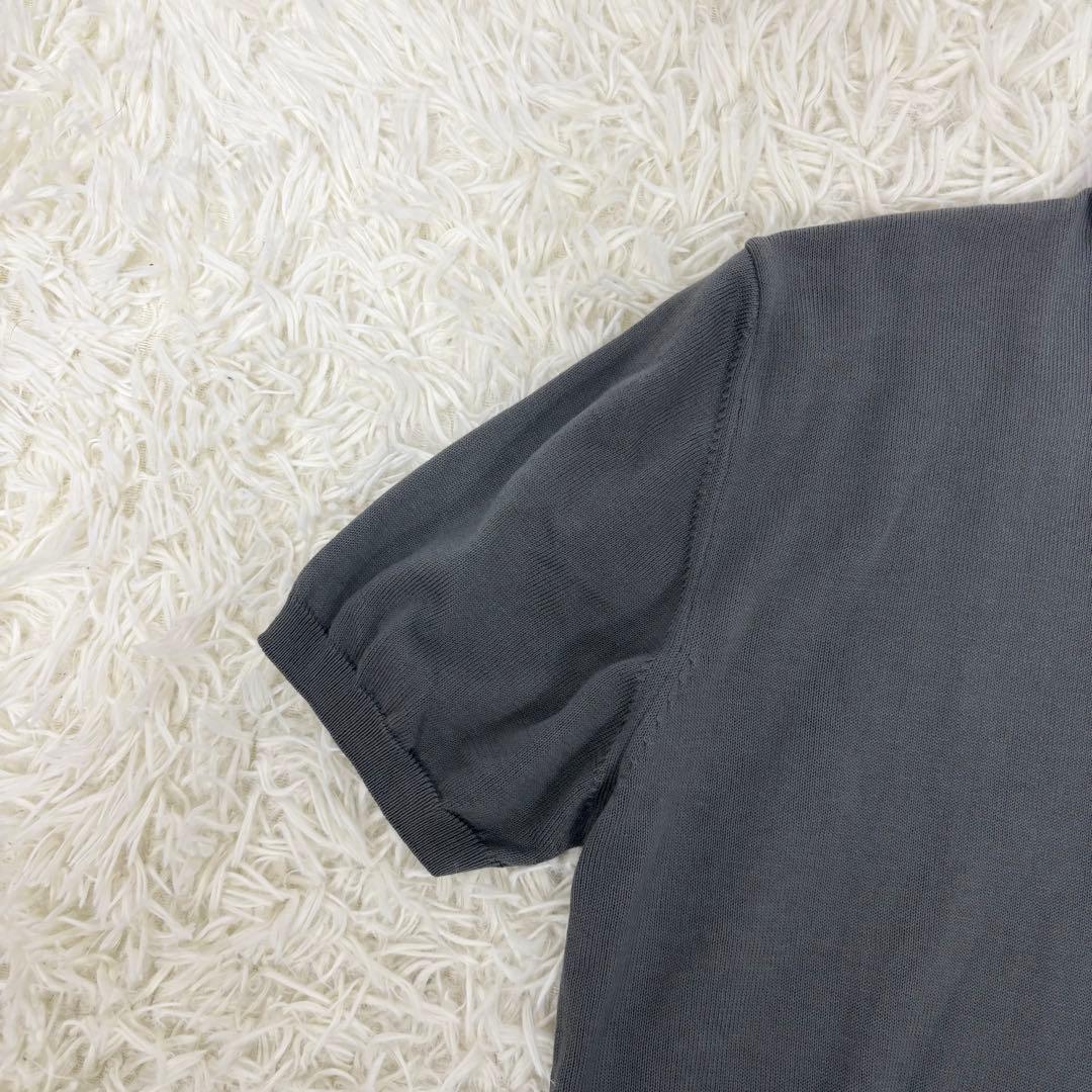 新品タグ付き！ARCODIO アルコディオ コットンニット 半袖 ポロシャツ M