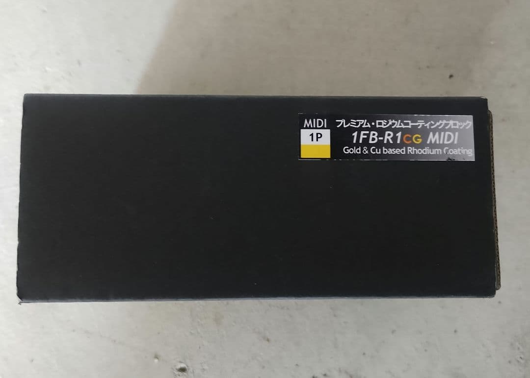 F2MUSIC 1FB-R1cgMIDI ロジウムコーティング　ヒューズホルダー