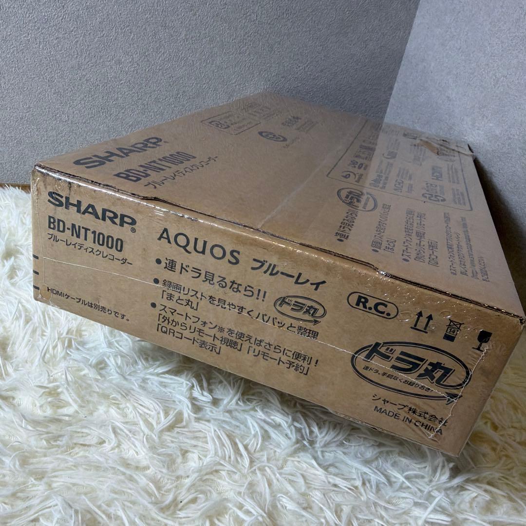 【新品未開封】SHARP BD-NT1000 ブルーレイプレーヤー