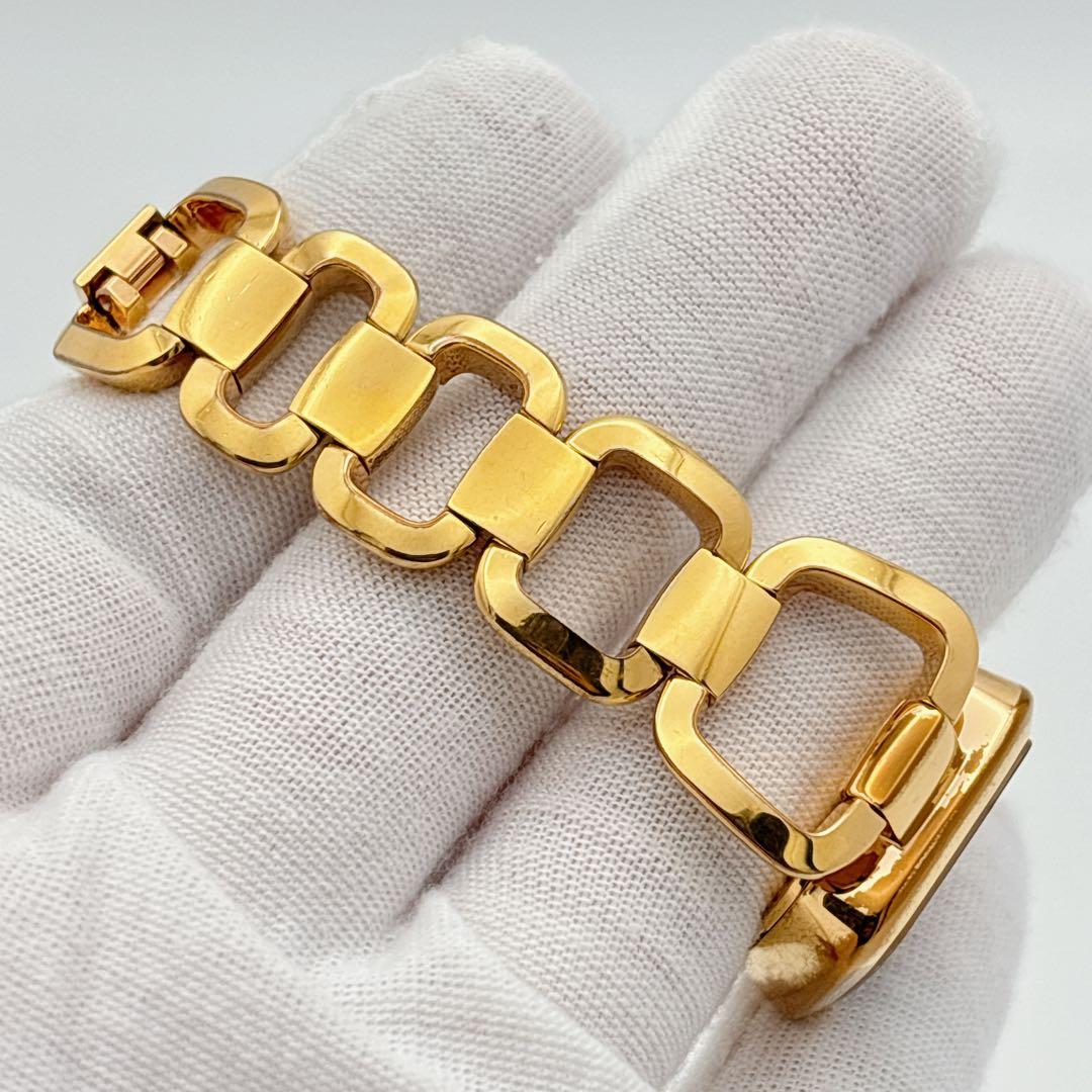 【希少・電池新品】GUCCI 125.5 Gコレクション 3Pダイヤ 腕時計