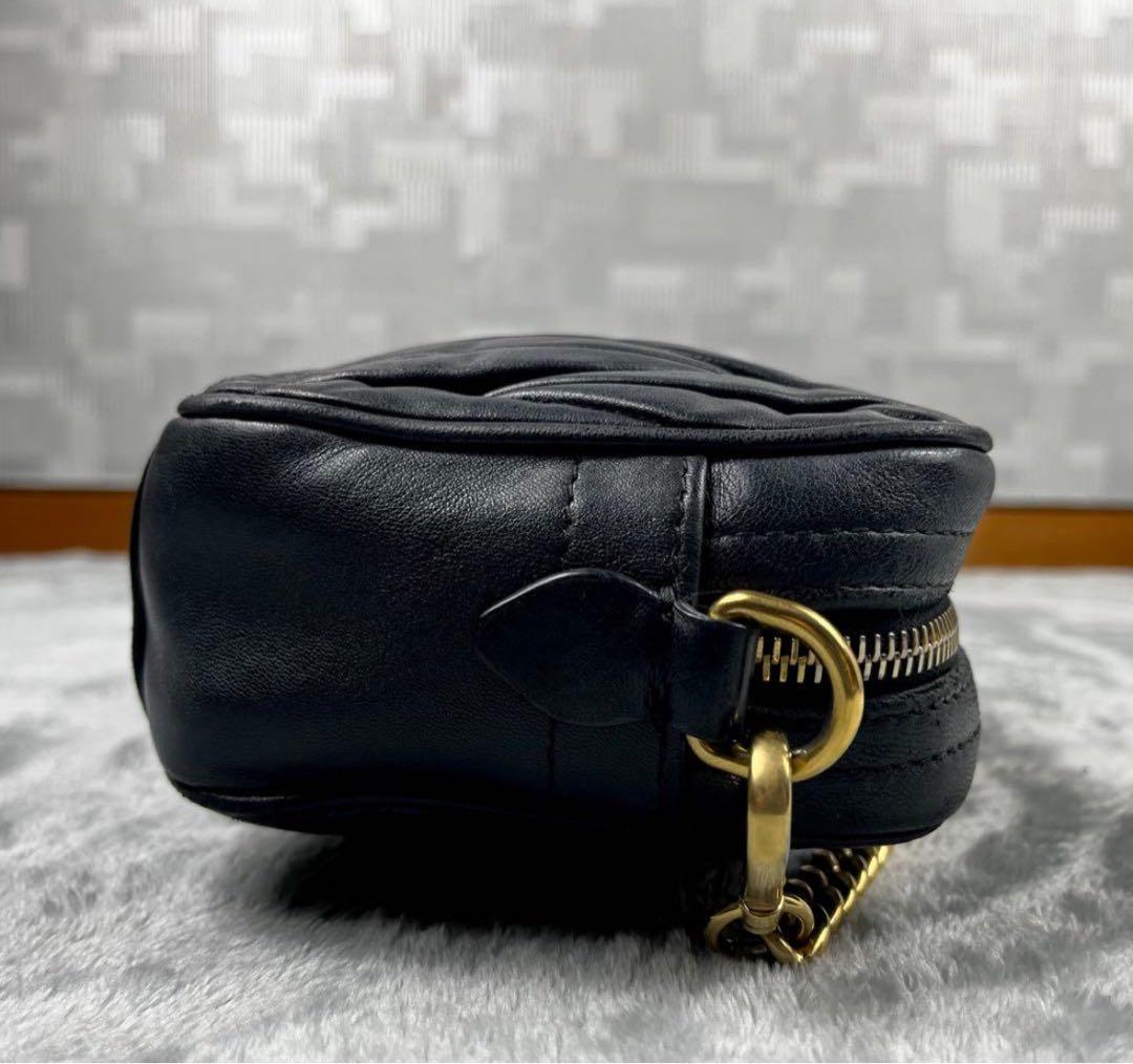 ミュウミュウ マテラッセ ショルダーバッグ ブラック 黒 斜め掛け◎