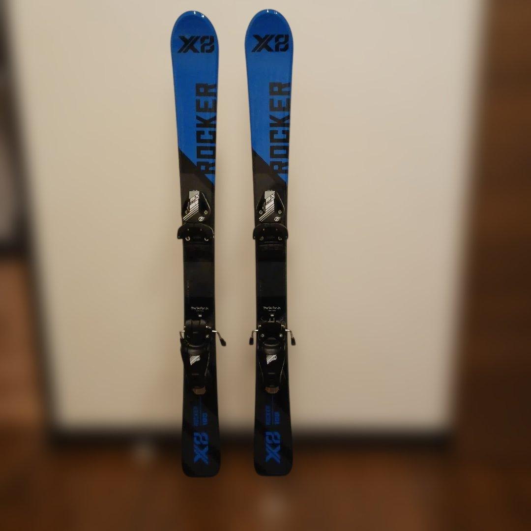 スキー、ブーツ、ストック、ブーツケース、スキー入れ5点セット