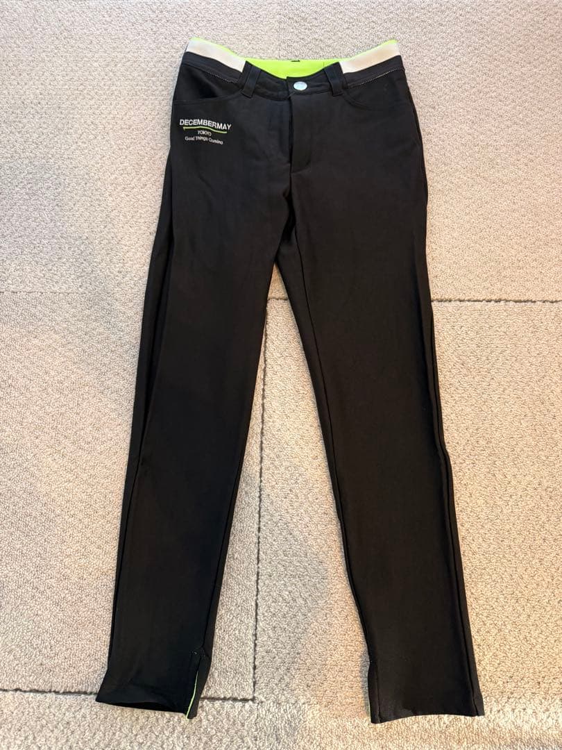 DECENBERMAY レディース ゴルフパンツ ブラック
