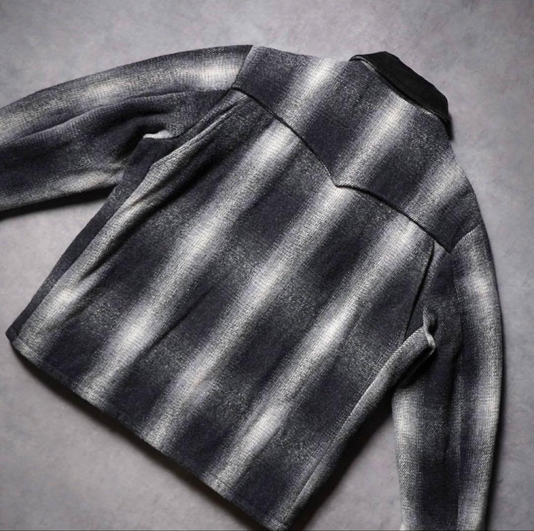 80s~ SANTA FE TRAIL USA製 オンブレ ウールジャケット