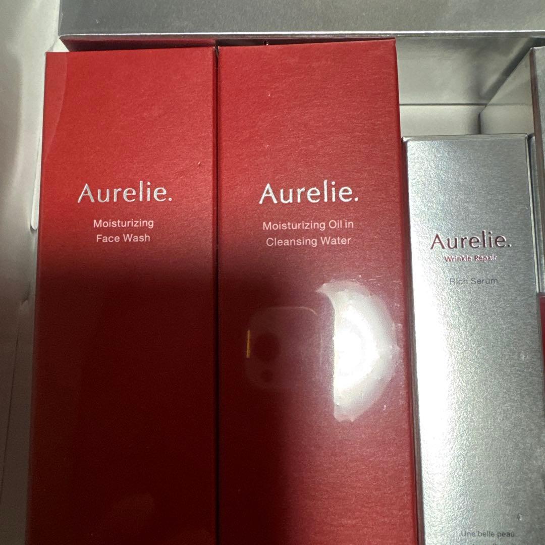 オレリー　プレミアムエイジング集中ケアコース 5点セット