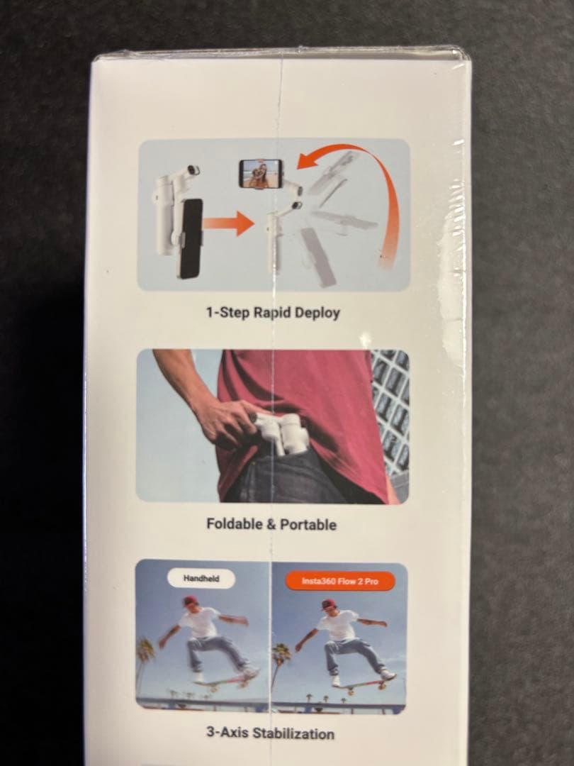 Insta360 Flow 2 Pro Summit White （未開封）