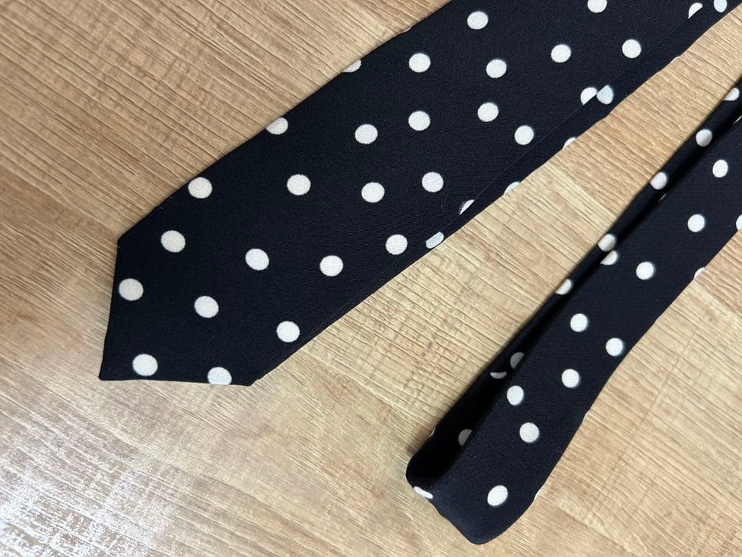 SAINT LAURENT PARIS ネクタイ ドット