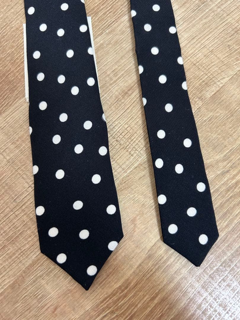 SAINT LAURENT PARIS ネクタイ ドット