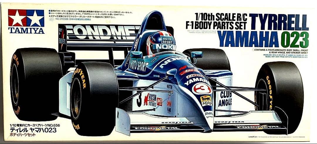 パ*ノ様 【タミヤ 1/10 RC ボディセット】F1 ティレル023&スポンサ