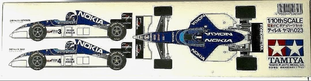 パ*ノ様 【タミヤ 1/10 RC ボディセット】F1 ティレル023&スポンサ
