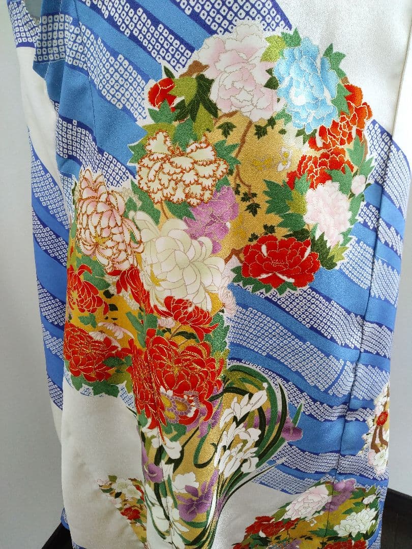 みさき 振袖リメイク ノースリーブワンピース