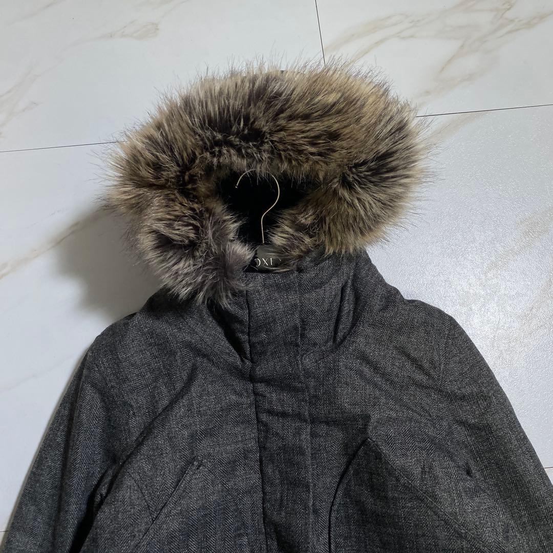 希少♡ウールリッチ ファー ビターチルウールロフトジャケット 中綿 ヘリンボーン