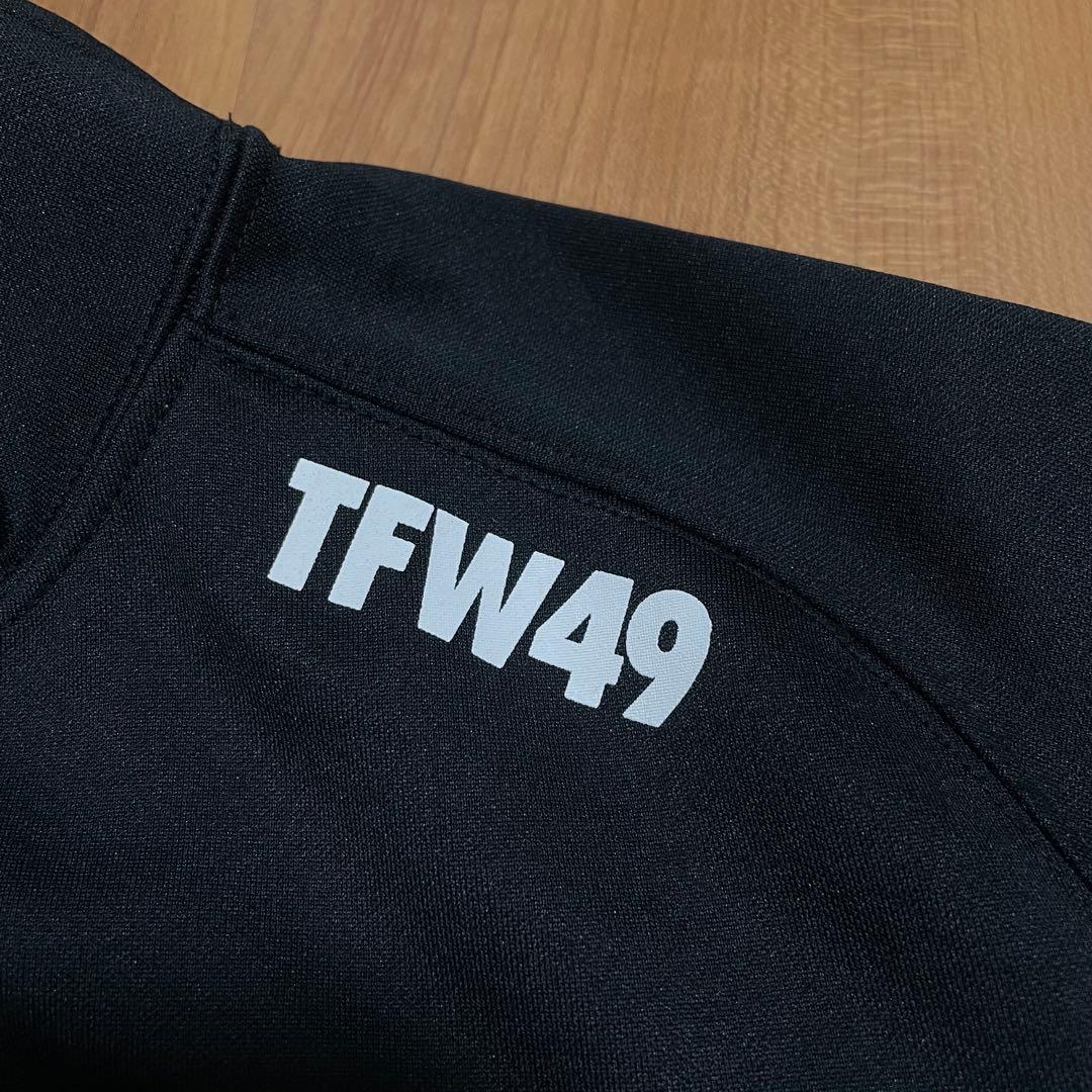 TFW49 モックネック　Tシャツ ブラック　L junhashimoto