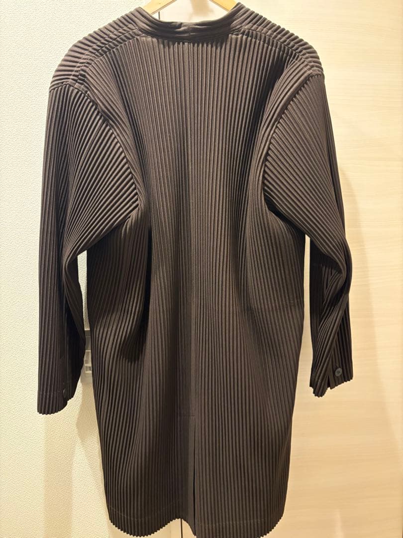 ★nezi★イッセイミヤケオムプリッセ　プリーツコート