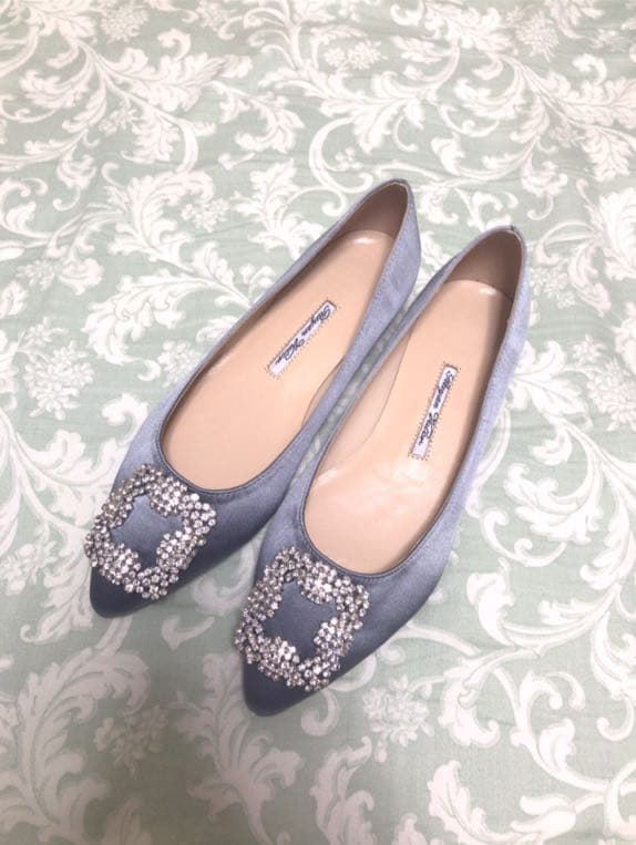 新品★マノロブラニク風★ハンギシタイプ パンプス