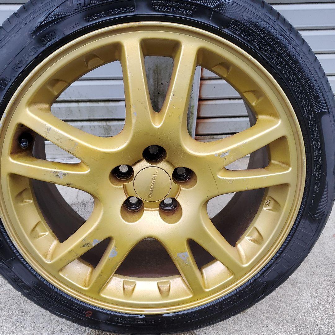 スバル純正17インチホイール