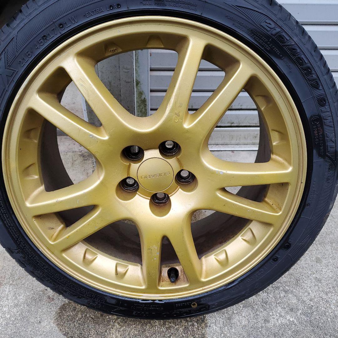 スバル純正17インチホイール