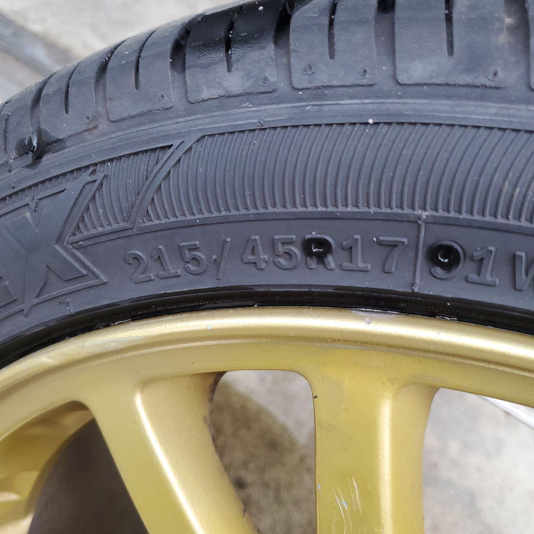 スバル純正17インチホイール