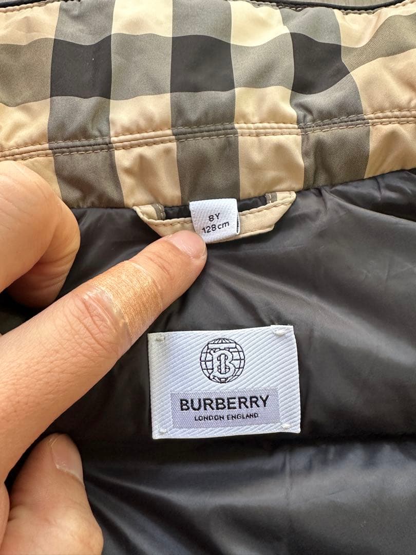 バーバリー　ダウンジャケット