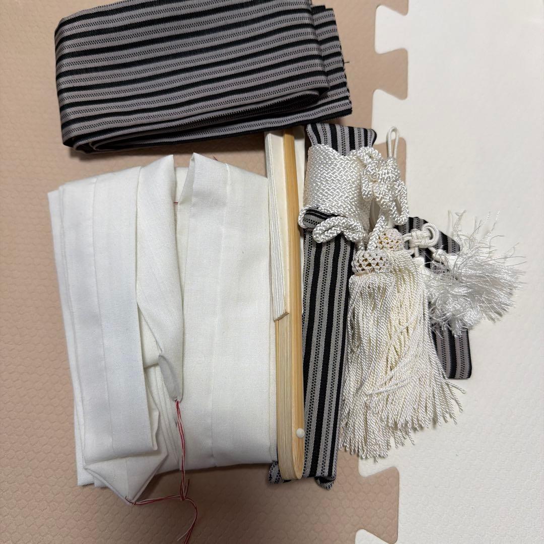 七五三 着物セット 紺色 船模様 男の子 5歳