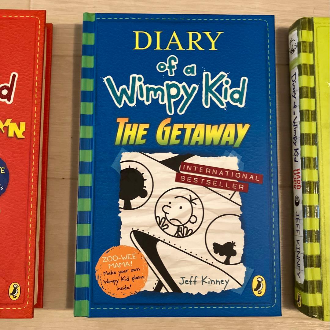 DIARY of a Wimpy Kid グレッグのダメ日記　英語　5冊セット