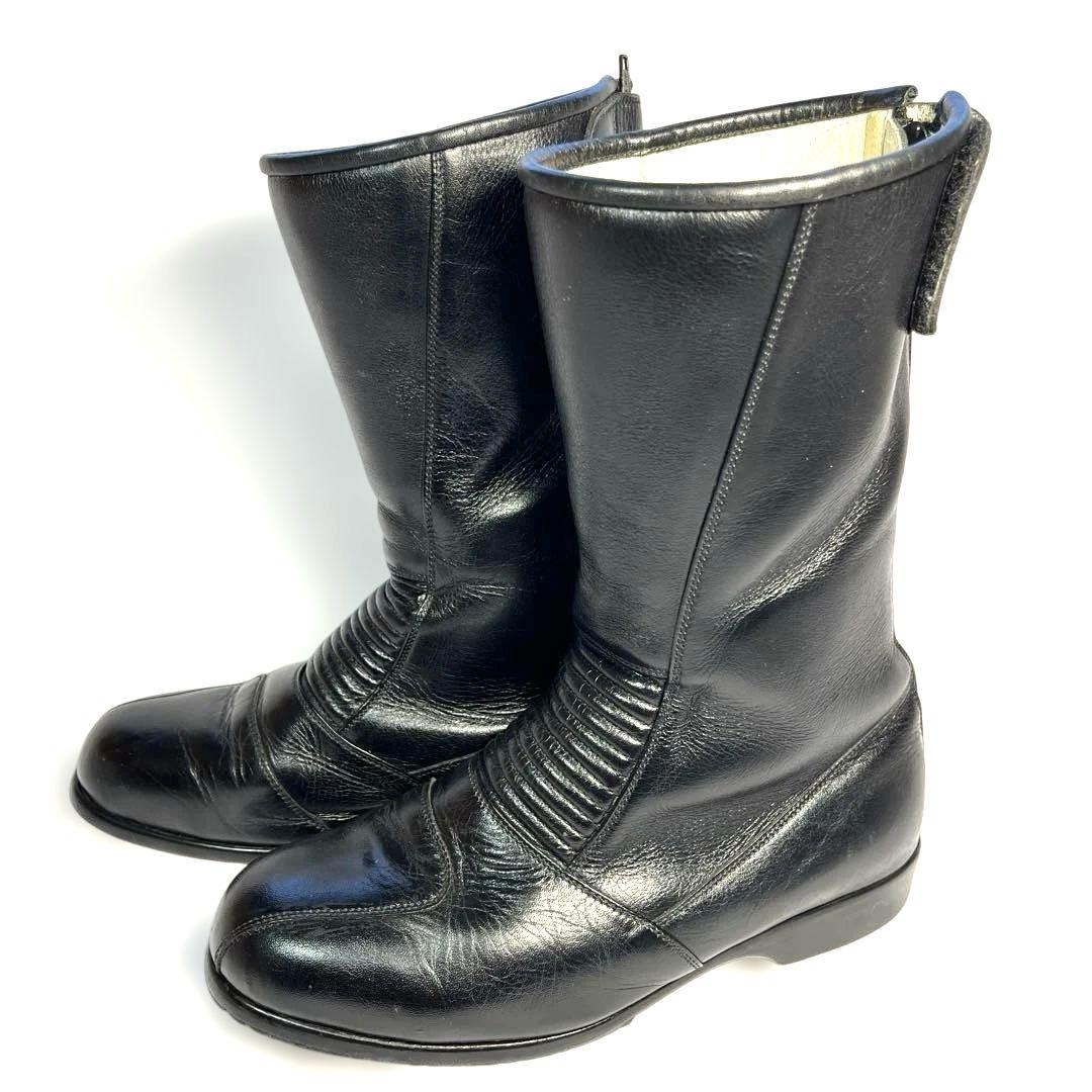 KADOYA カドヤ　ライダースレザーブーツ　ブラック　25.5cm