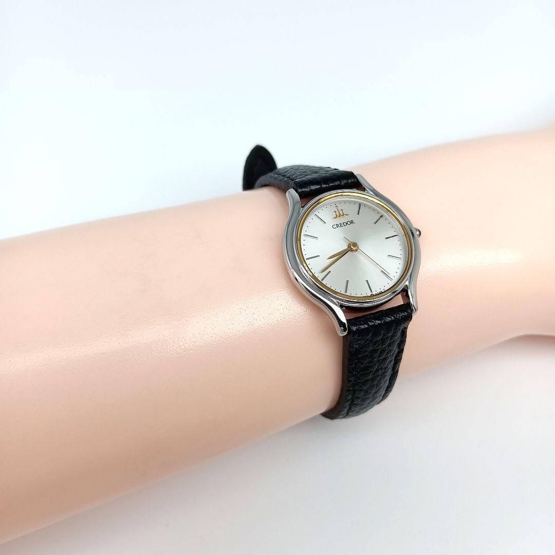 【極美品】セイコー　クレドール　レディース腕時計　aA5J-10