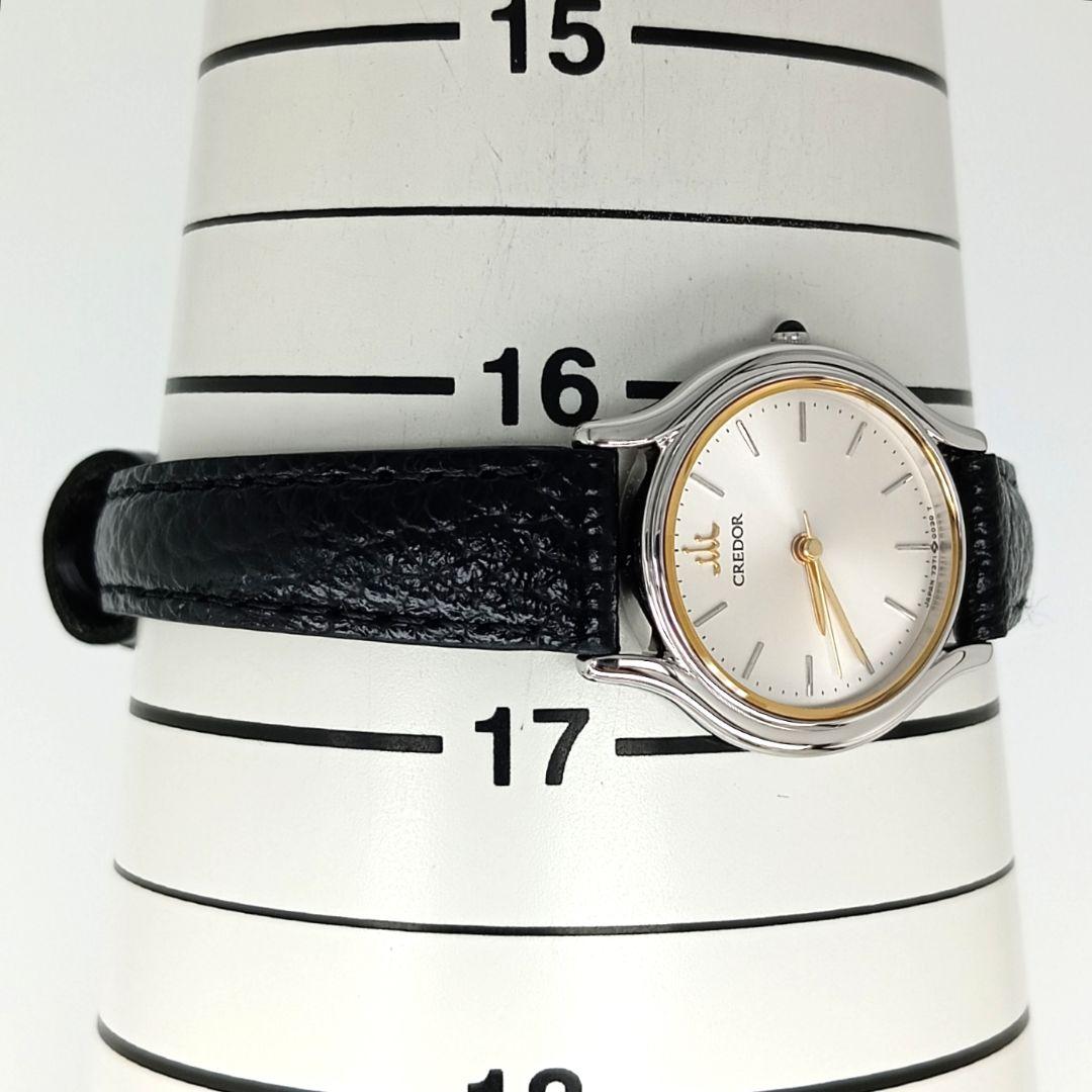 【極美品】セイコー　クレドール　レディース腕時計　aA5J-10