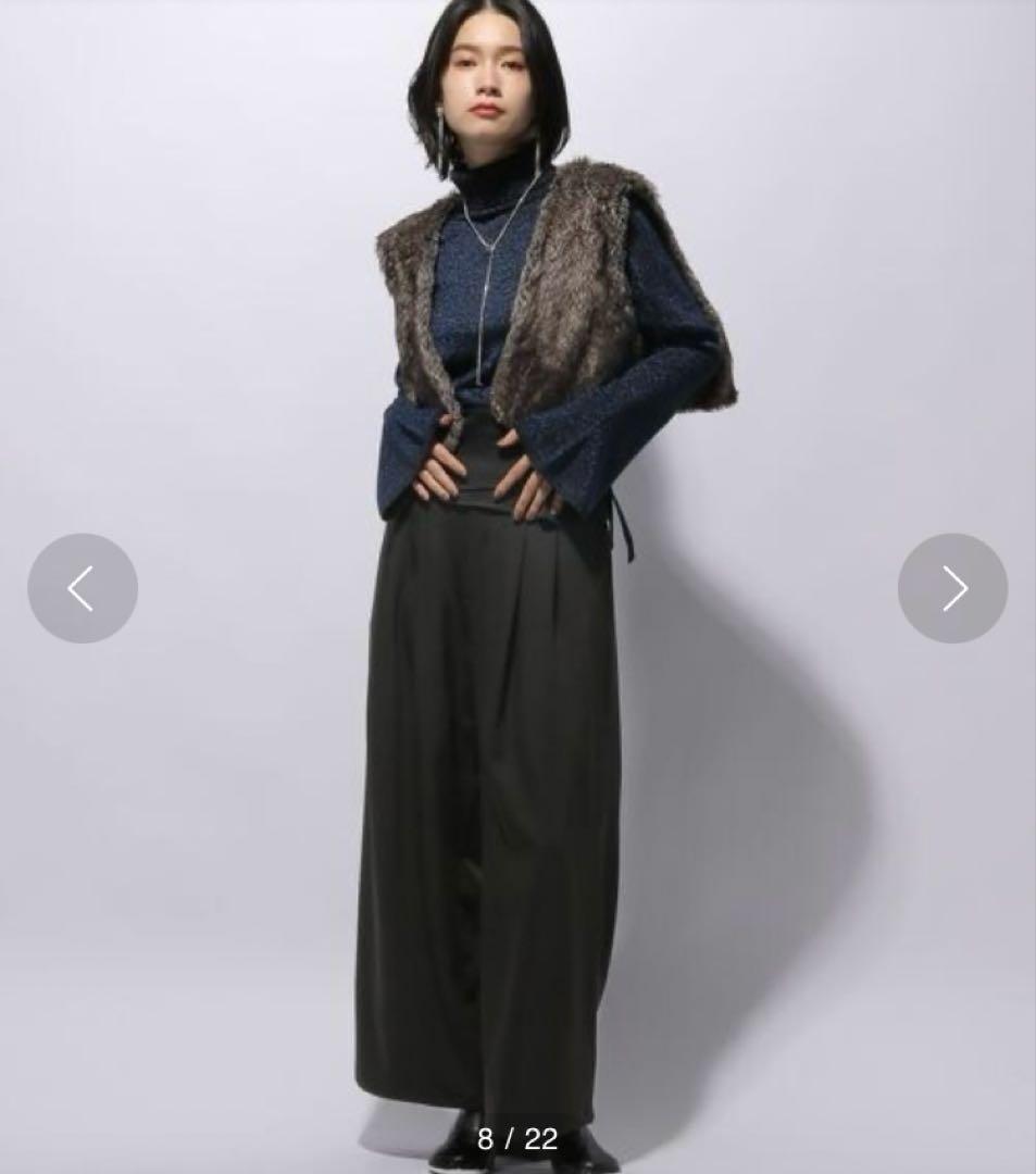 F*e様 HARE⭕️極美品　ファーベストハイショクコート　ロング　クリーニング