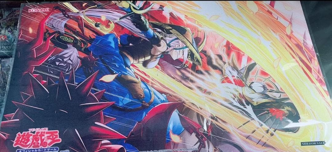 b*k様 遊戯王 烙印断罪 プレイマット 新品未開封 海外限定