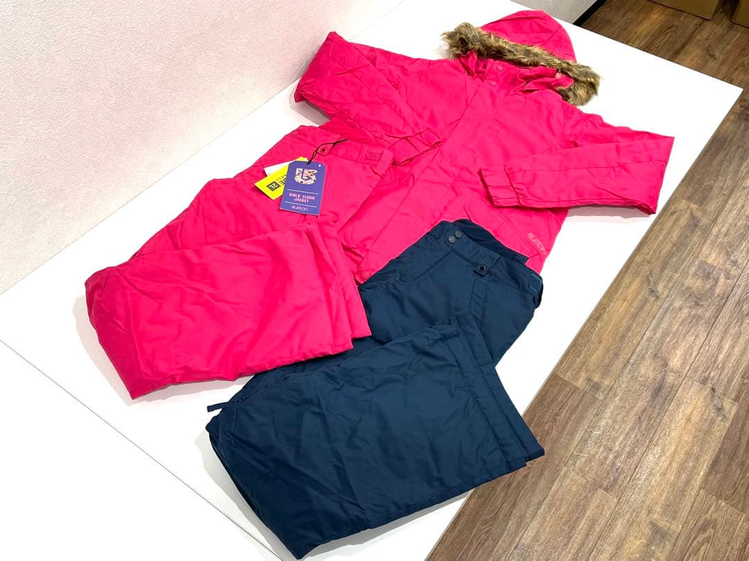 h871美品　BURTON バートン　スノーボードウェア　上下3点セット