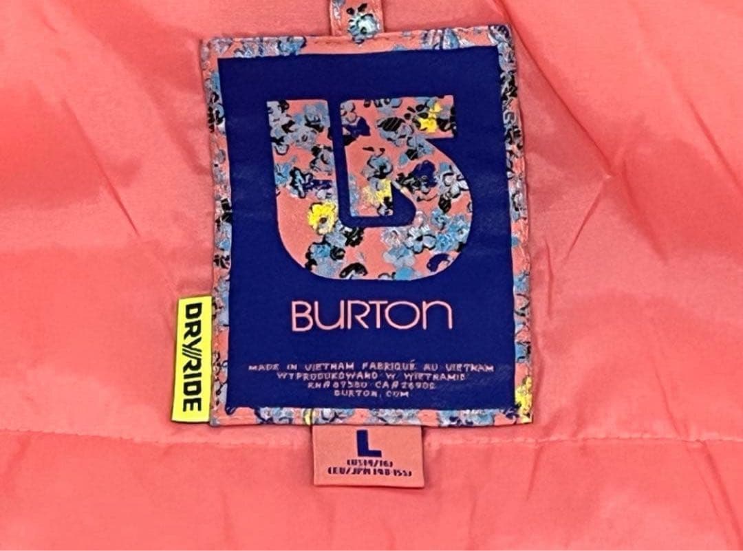 h871美品　BURTON バートン　スノーボードウェア　上下3点セット