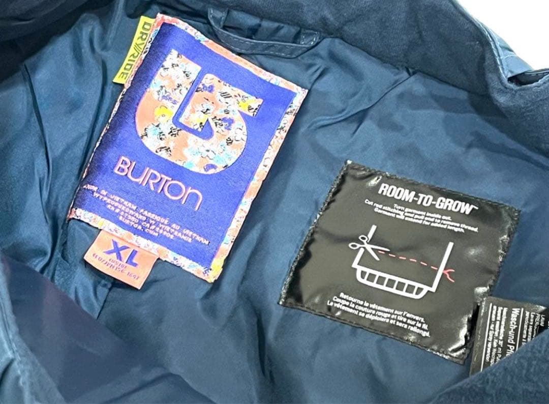h871美品　BURTON バートン　スノーボードウェア　上下3点セット