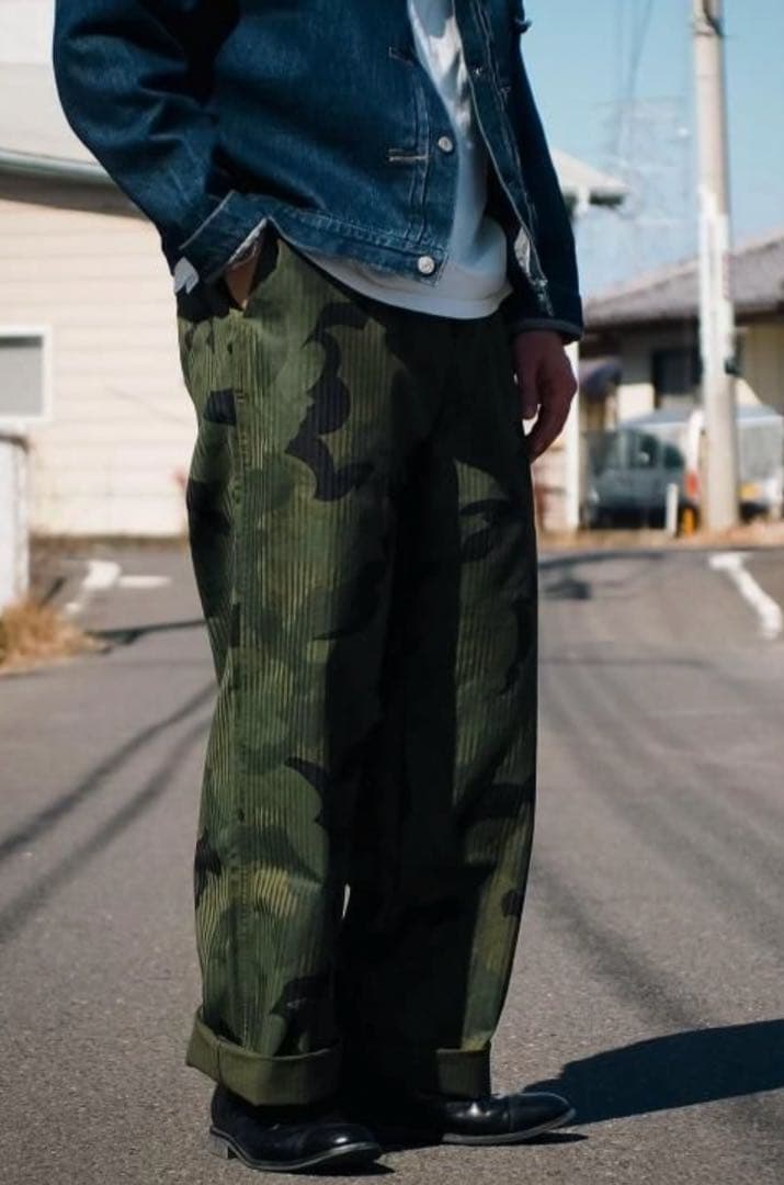 ウェアハウス　カモフラ　パンツ　LOT1236 34インチ