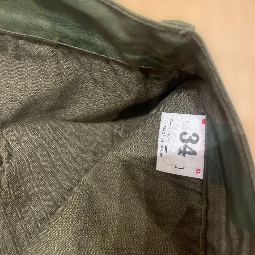ウェアハウス　カモフラ　パンツ　LOT1236 34インチ