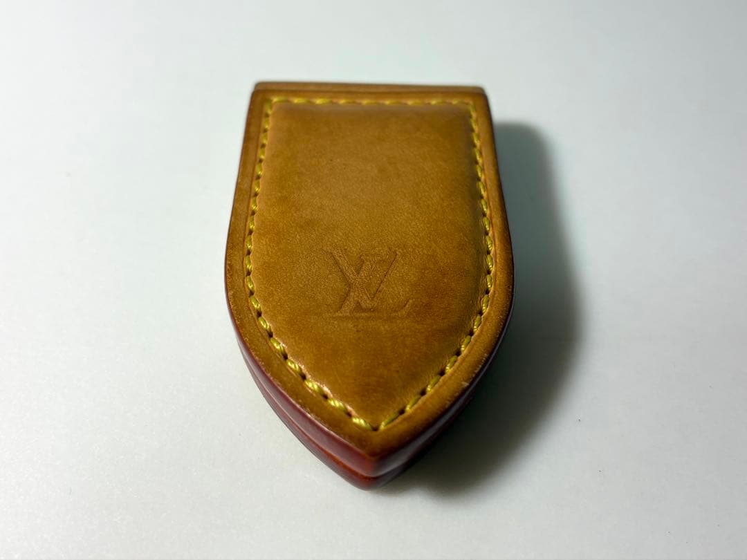ルイ・ヴィトン　ヌメ革　マネークリップ　パンス・ア・ビエ