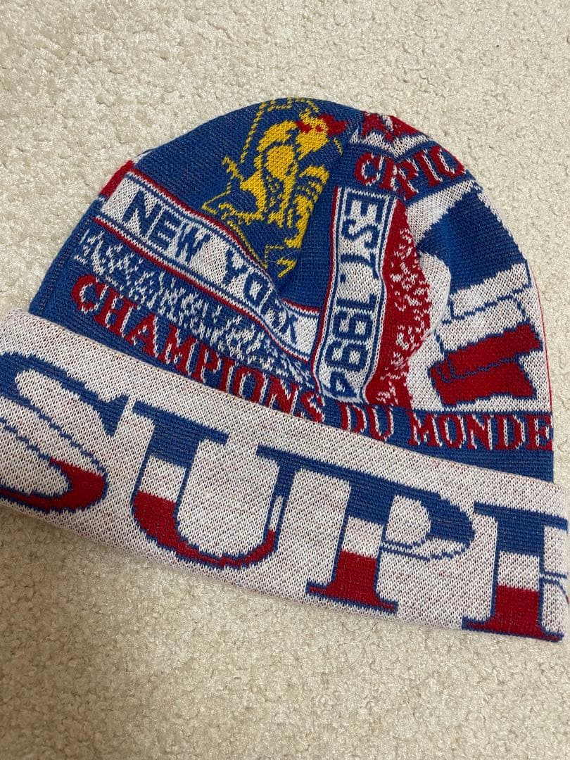 Supreme Scarf Beanie 美品　希少　レア　ビーニー　ニット帽