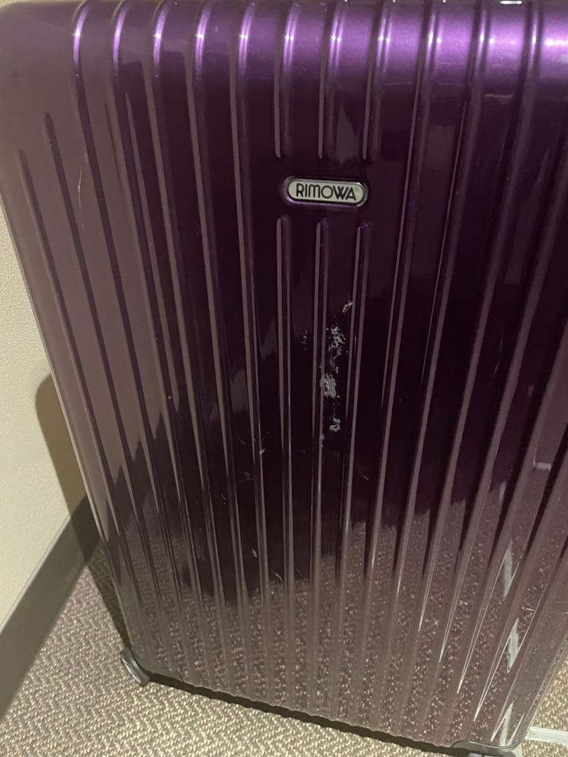 格安！RIMOWAスーツケース (サルサエアー　65L パープル)