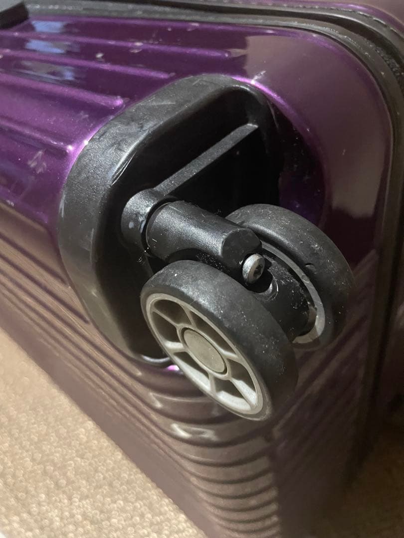 格安！RIMOWAスーツケース (サルサエアー　65L パープル)