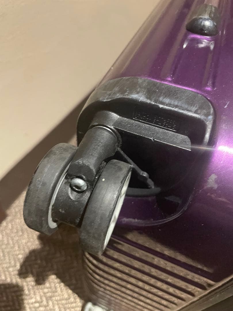 格安！RIMOWAスーツケース (サルサエアー　65L パープル)