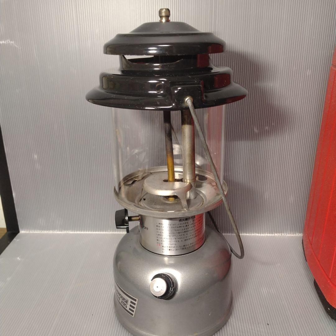 希少旧もみの木ケース付Coleman unleaded295ツーマントルランタン