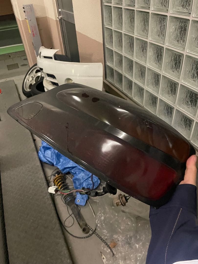 S15 シルビア　純正テール　スモーク塗装