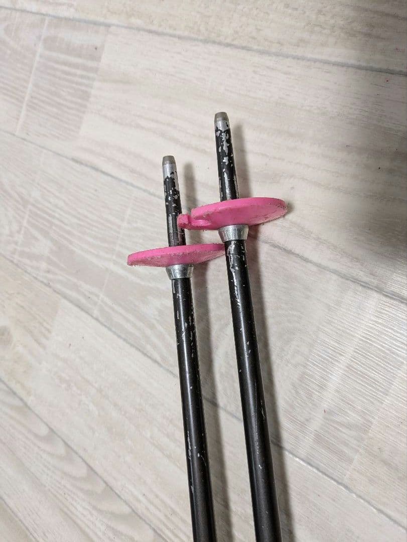 ATOMIC ピンク スキーセット ストック付き