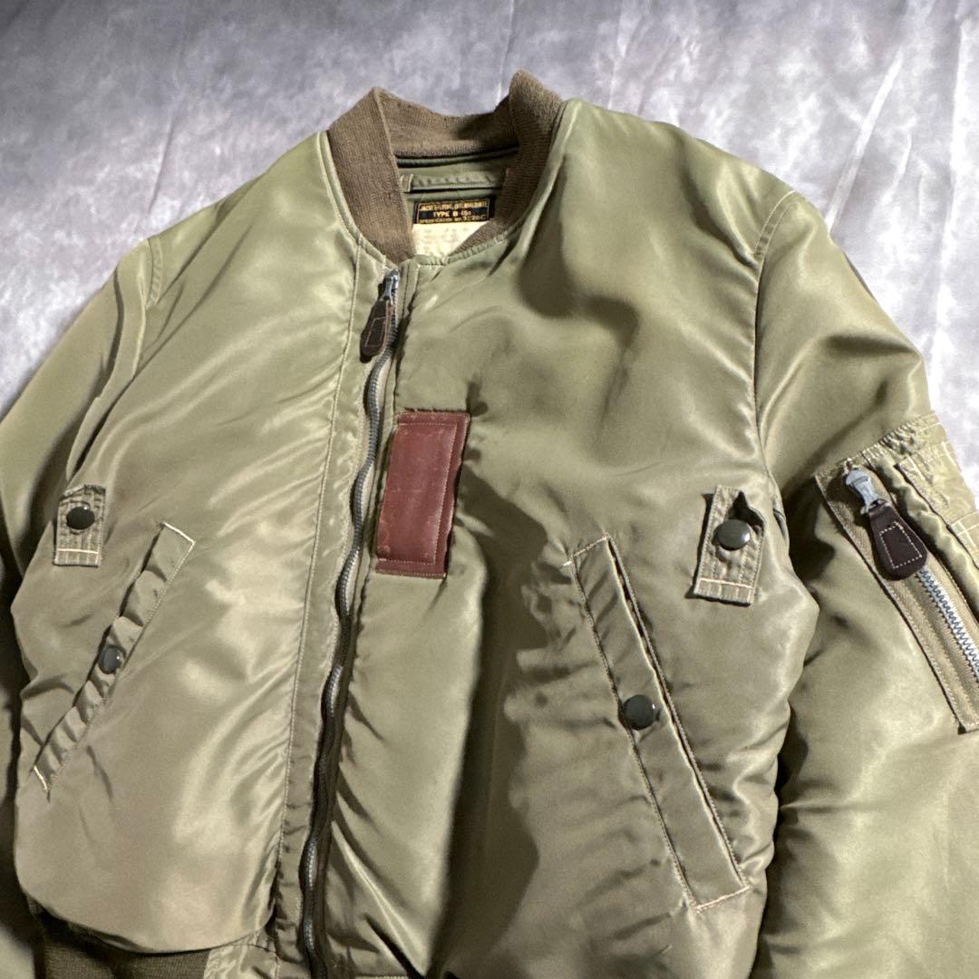 バズリクソンズ　B-15B（MOD.） フライトジャケット　KHAKI 復刻