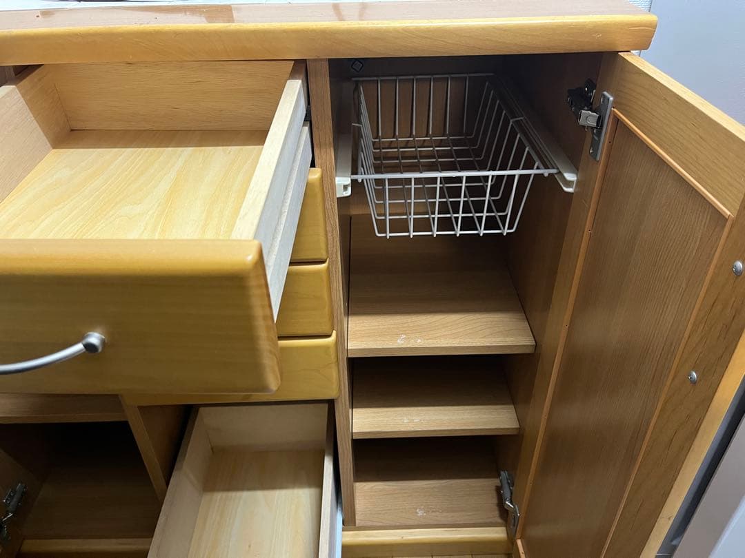 ほぼ送料です！送料込☆食器棚ヴィンテージ風